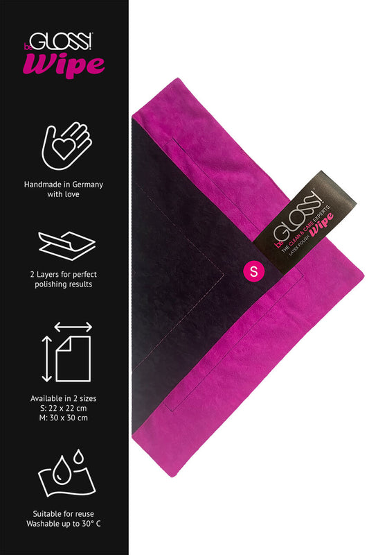 Latex Poliertuch – beGLOSS WIPE