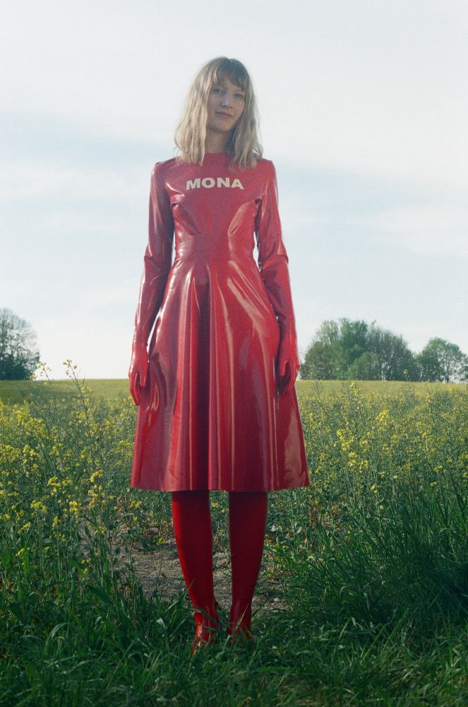 white-latex-letters-on-red-latex-outfit