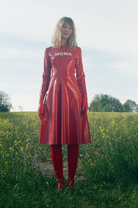 white-latex-letters-on-red-latex-outfit