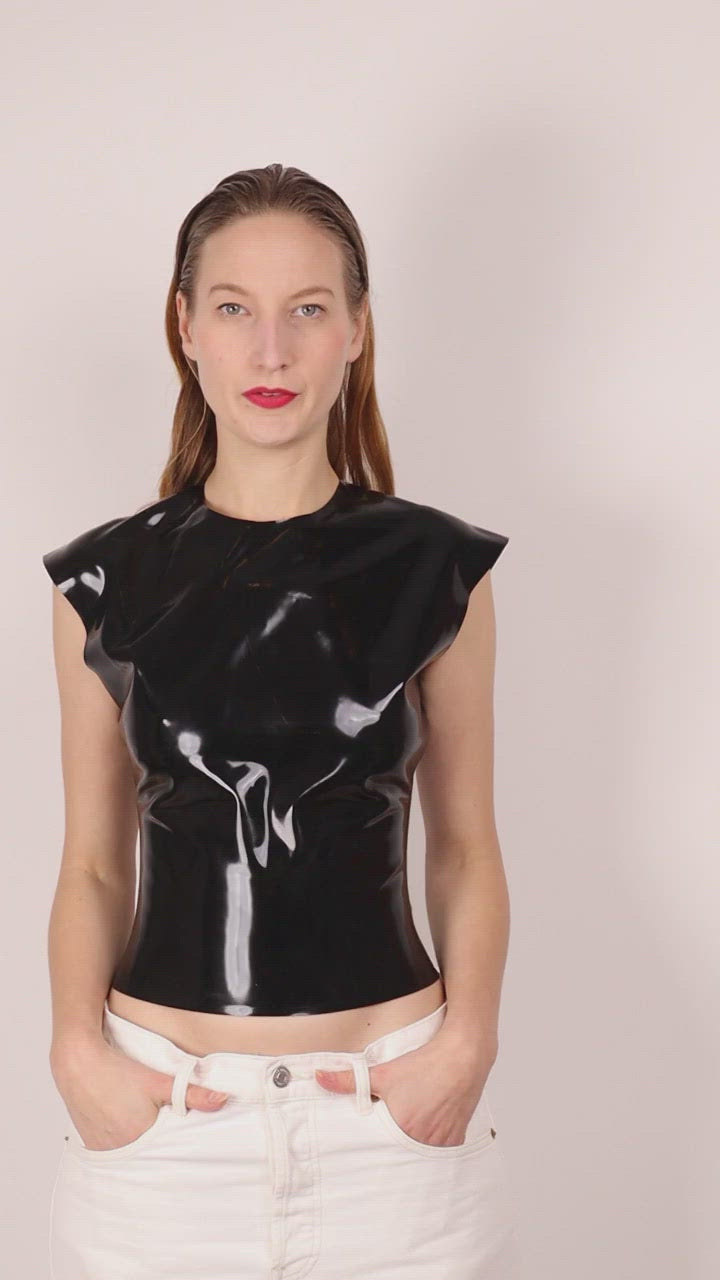 video of black tarza and jane latex 60s top