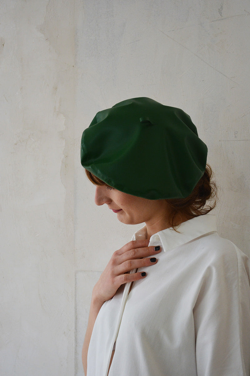 forrest-green-latex-beret