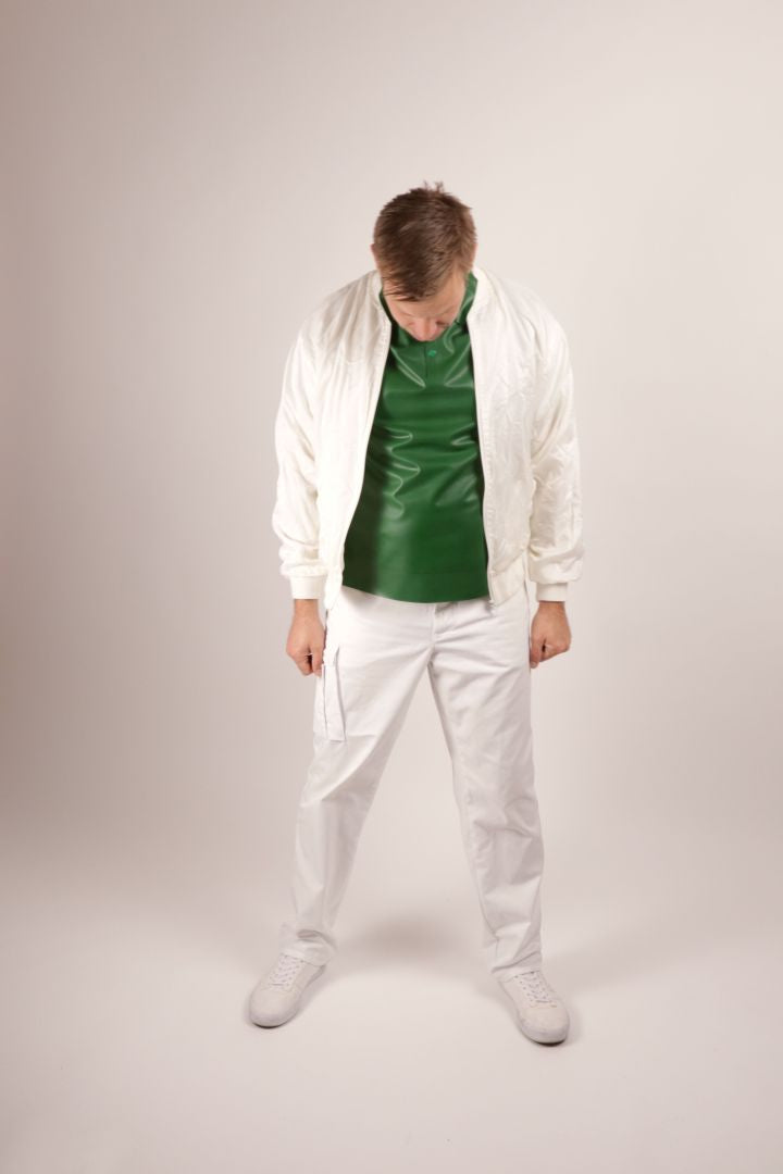 green-latex-classic-polo-shirt-under-white-tennis-jacket